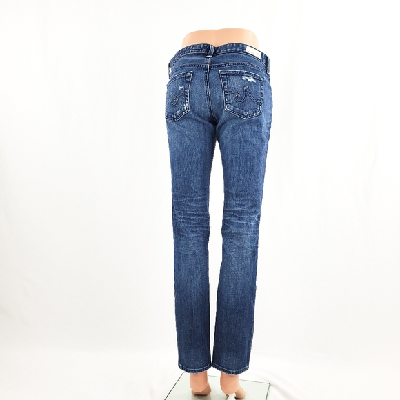 Anthro AG Adriano Goldschmied Cigarette Jeans Size 27 - Picture 2 of 12